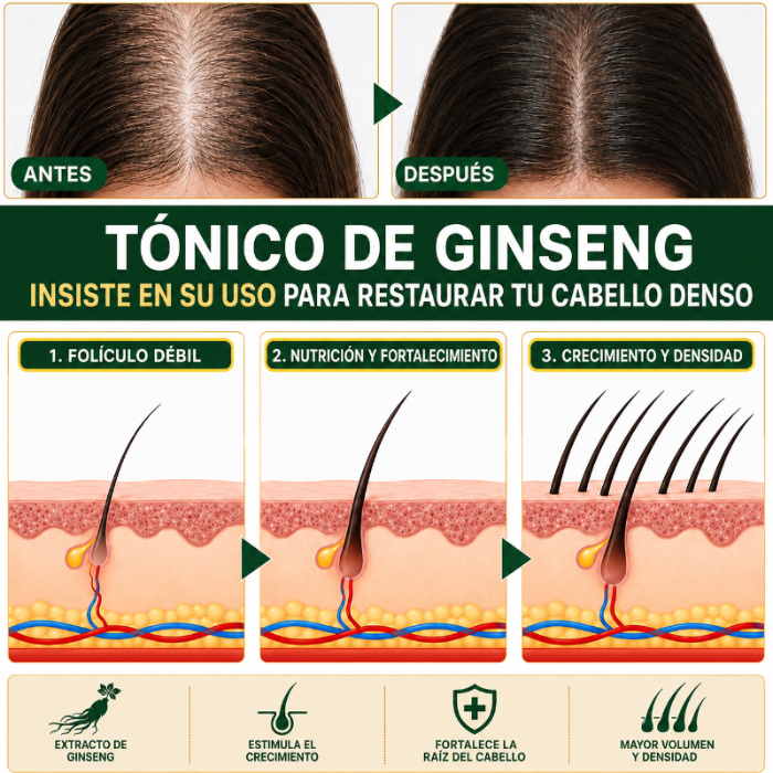 Spray Capilar GUCELLE con Ginseng
