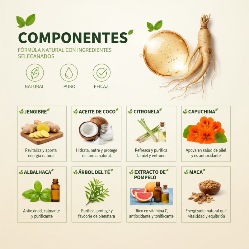 Spray Capilar GUCELLE con Ginseng