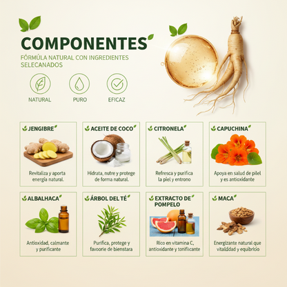 Spray Capilar GUCELLE con Ginseng