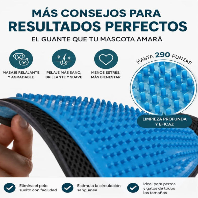 🎉 Oferta Especial: 2 Guantes Quitapelos para Mascotas
