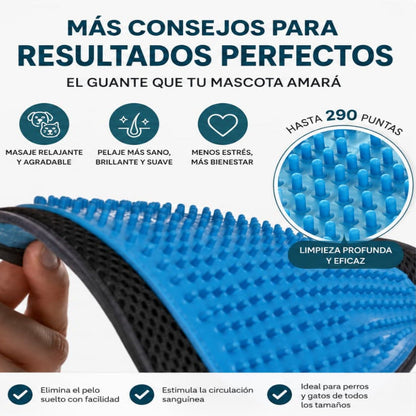 🎉 Oferta Especial: 2 Guantes Quitapelos para Mascotas