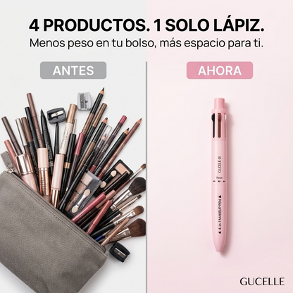 4 productos en 1 solo lápiz de maquillaje GUCELLE